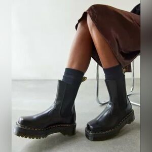 Dr. Martens Black 2976 hi quad squared